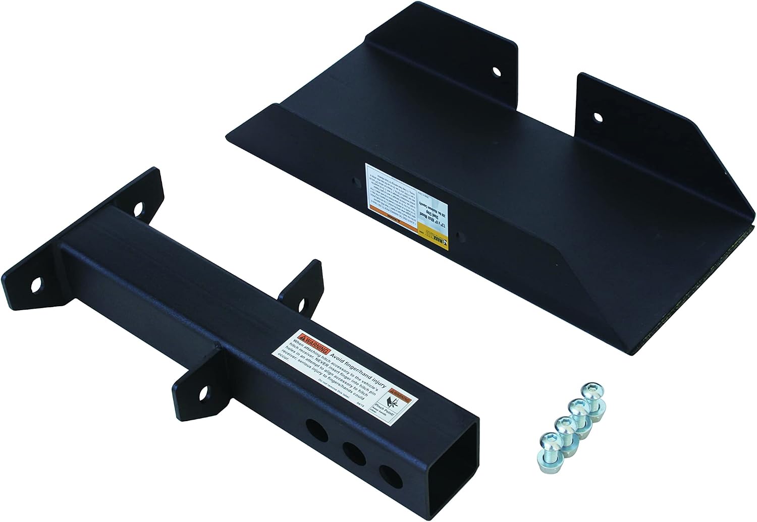 MaxxHaul 50609 Steel Hitch Step for 2 inch Hitch Receiver For SUV Pick Up Truck Flatbed RV Camper With Anti Slip Step