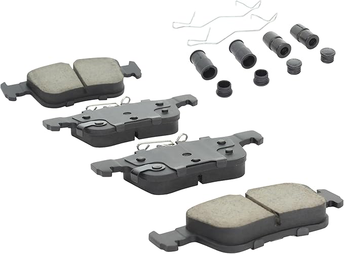 Premium Ceramic Rear Brake Pads Compatible - Image 2