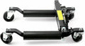 Trailer Mover 1500lbs Hydraulic Tire Lifter Vehicle Jack Positioning Tow Dolly Position Wheel Dolly Car Mover Cart Moving Cars