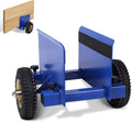 All Terrain Panel Dolly 550 lbs Capacity with Pneumatic Wheels for Drywall | Heavy-duty steel construction with pneumatic wheels, perfect for drywall, doors, and plywood transport indoors and outdoors.