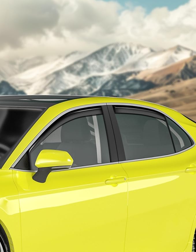 in-Channel Window Rain Guards Fit - Image 2