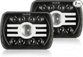 5x7 7x6 Inch LED Headlights, H6054 80W Headlights, Turn Signals, DOT Approved by AZQOP