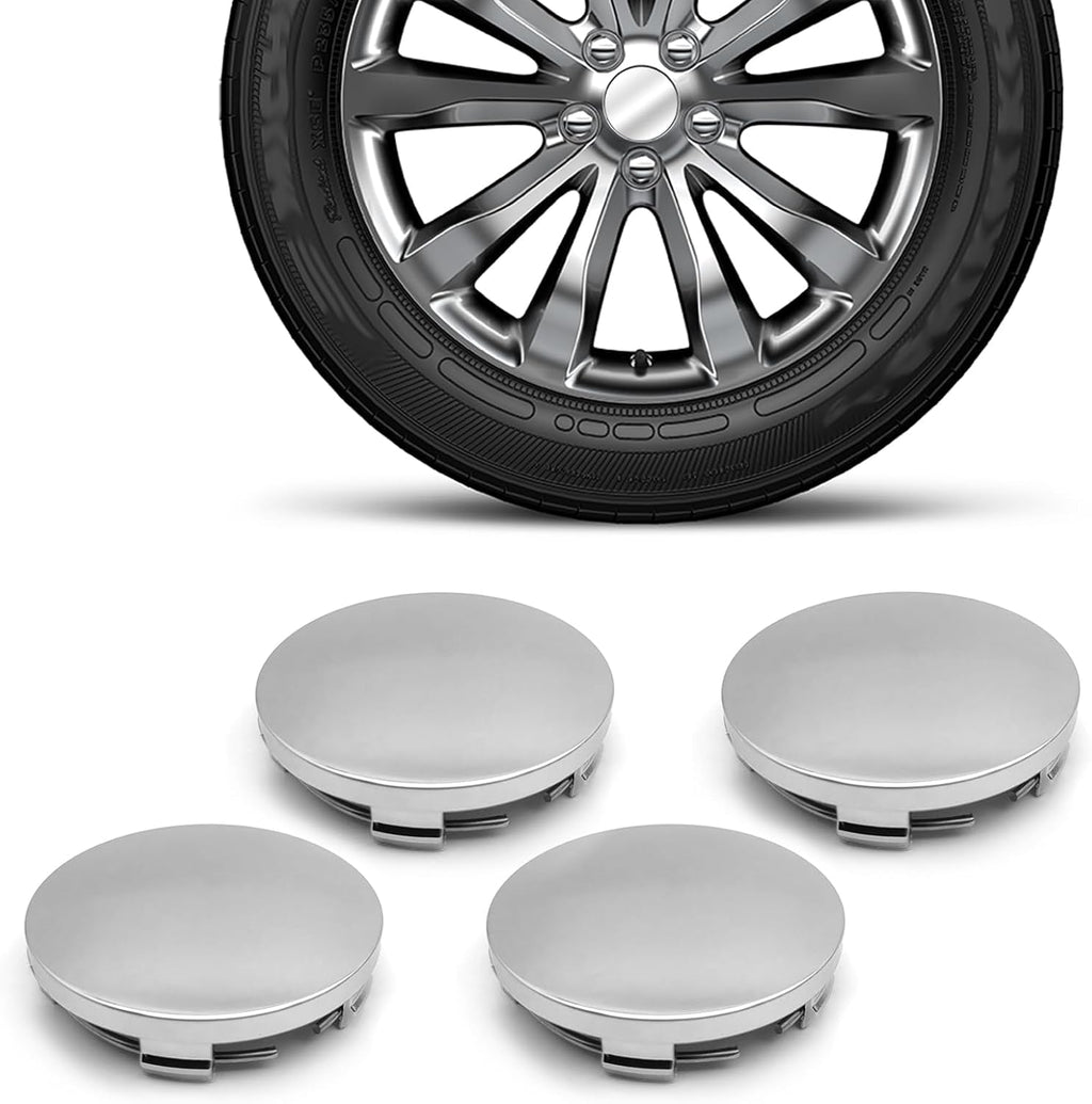JITUIHOM 4 PCS Car Wheel Center Hub Cover for Chevrolet Aveo, Snap-in Plastic Rim Center Hub Caps Cover Waterproof & Rustproof Automotive Accessories,OD65mm ID62mm