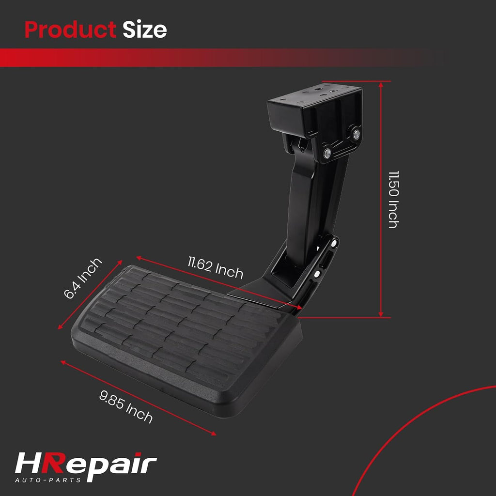Rear Bed Step Compatible with Toyota Tundra 2010 2014 2015 2016 2017 2018 2019 2020 2021, Retractable Bumper Tailgate Step, PT392-34140 75316-01A