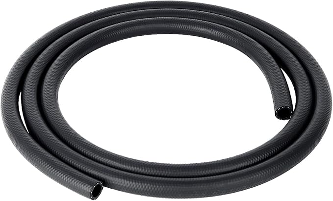 LokoCar 5/16" ID Fuel Hose Line Push Lock NBR Rubber SAE 30R7 300PSI 5ft Black - Image 8