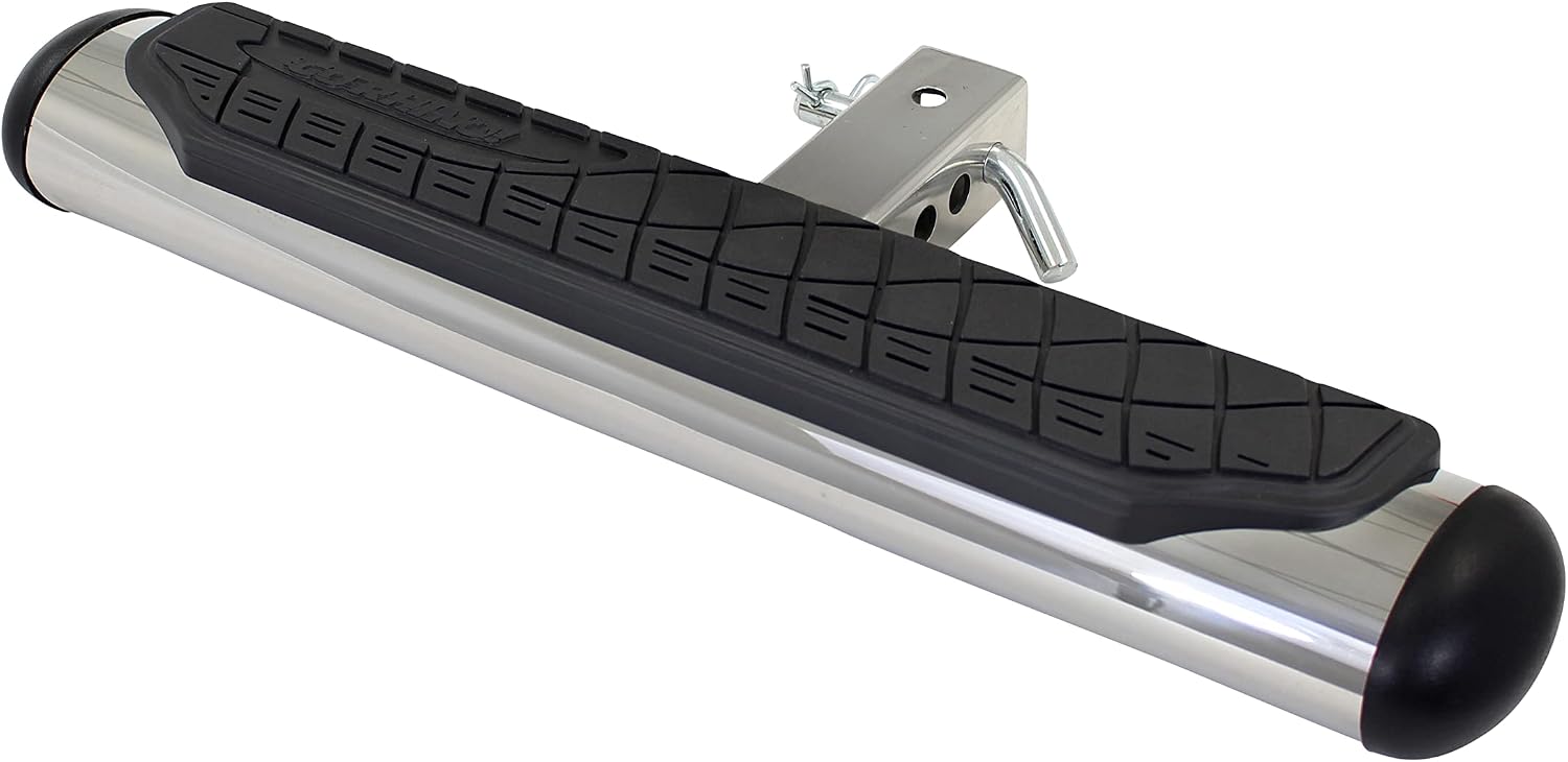 Go Rhino - 460PS - Go Rhino 460PS 4 in. Oval Rhino Hitch Step