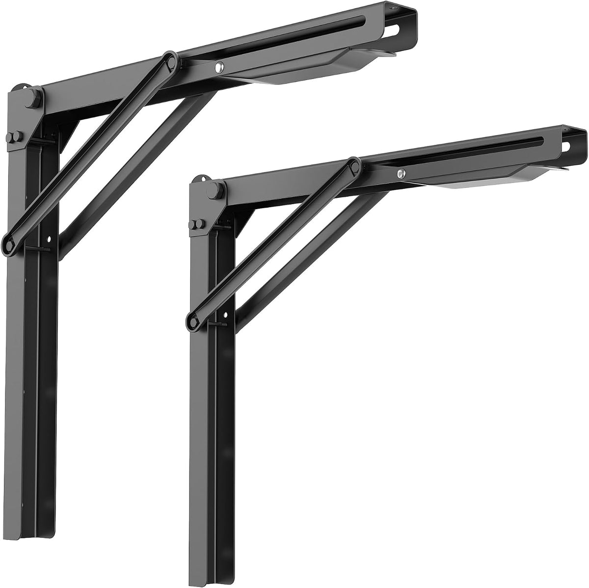 ultrawall folding shelf brackets, heavy duty collapsible shelf, main product view