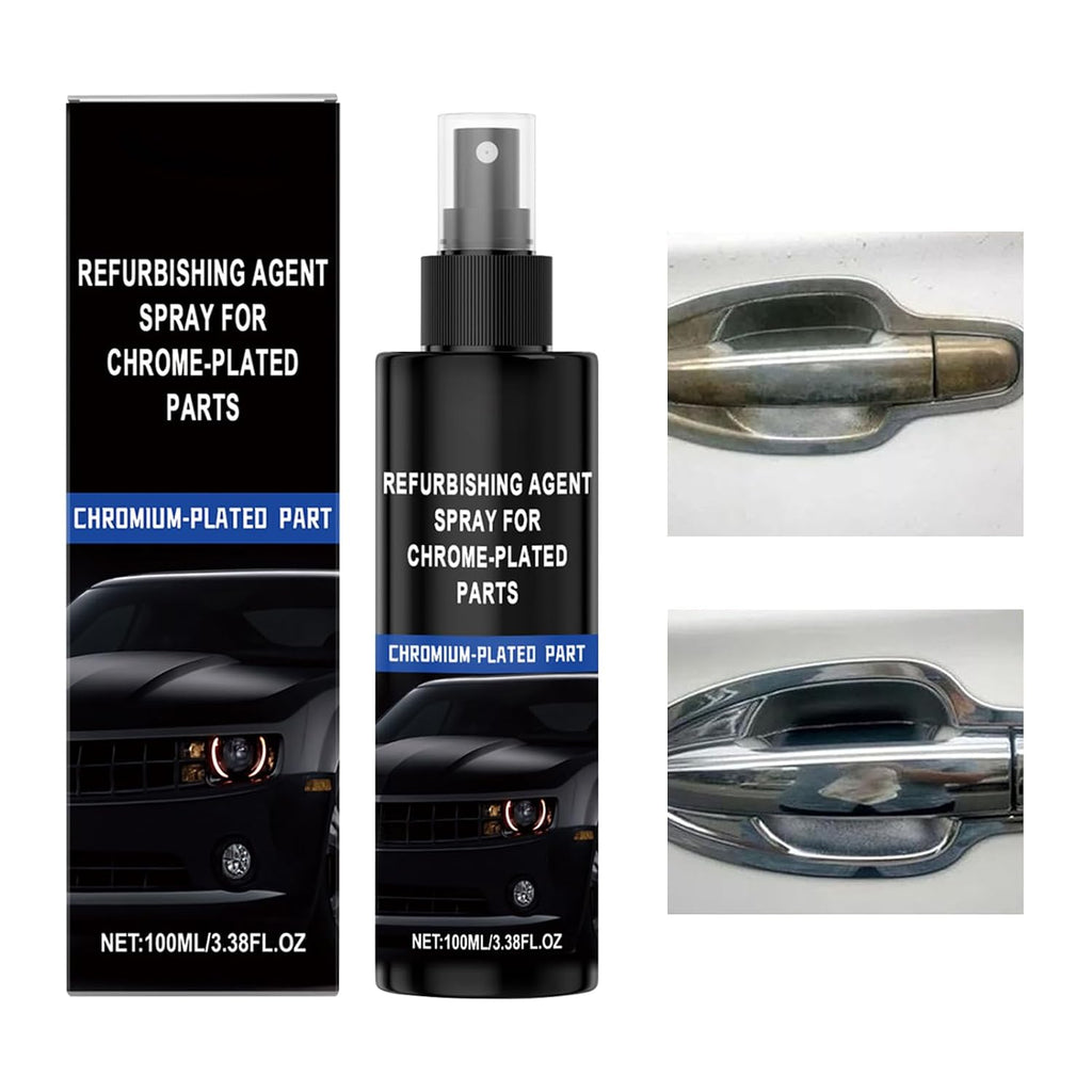 Refurbishing Spray Pads - 1.42 Inches 100ml Car Coating for Automotive Maintenance, Restoration Liquid with Protective Shine, Metal Repair Spray for Home Fence Door Handle Garage Workshop