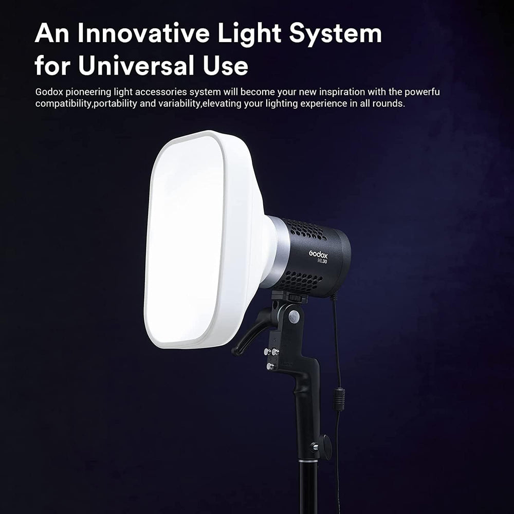 Godox ML-CS1625 Softbox, Diffuser Soft Box Kit Foldable Silicone