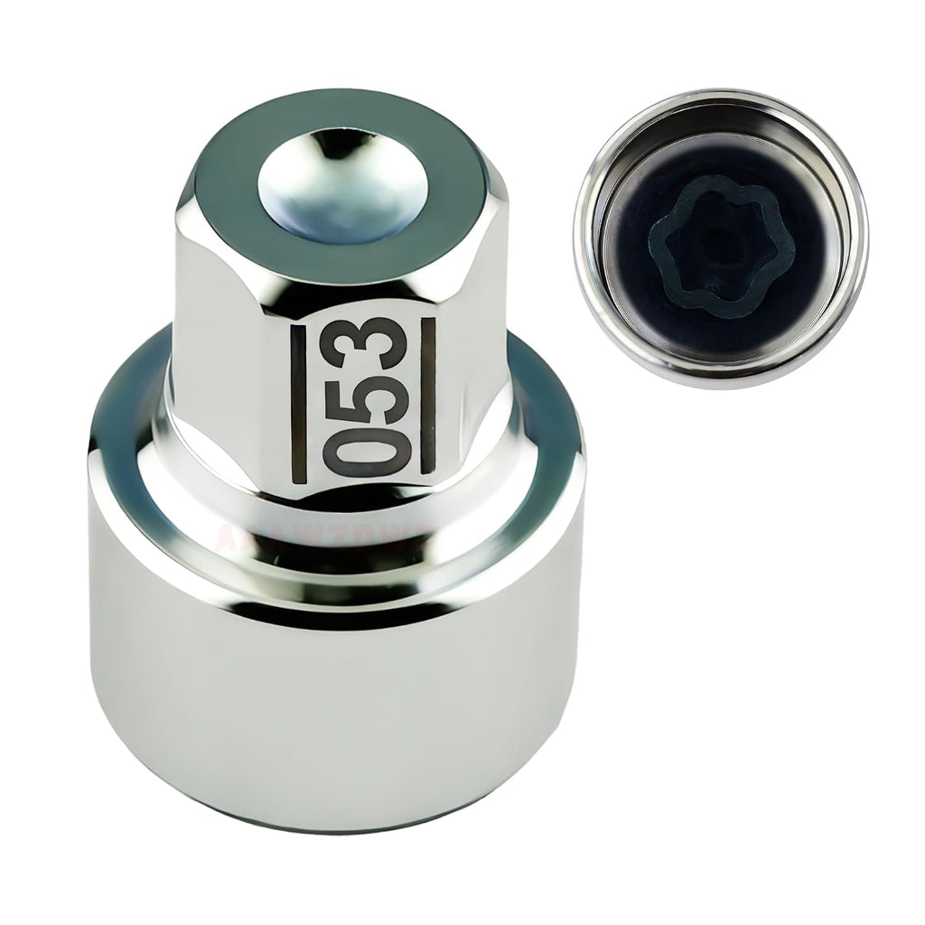 #053 Compatible with BMW 1 3 5 7 8 X2 X3 X5 X6 Wheel Lock Key Tire Lug Key | 053 Wheel Locking Nut Key Replacement