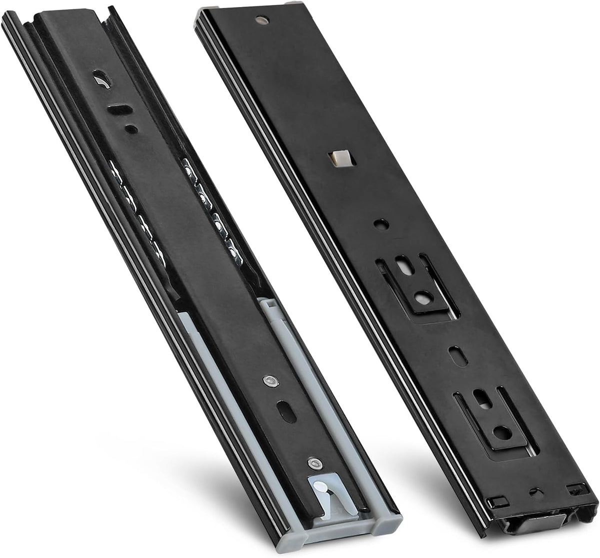 soft close drawer slides 10 inch - black, main product view