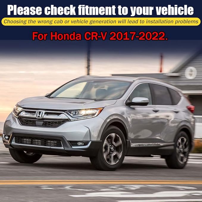 Rain Guards for Honda CR-V 2017-2022, Tape-on Side Window Deflectors for Honda - Image 6