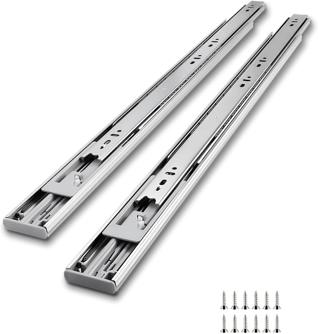 soft close drawer slides 22 inch side mount, main product view