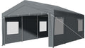 VINGLI 12 x 20 ft Outdoor Portable Storage Shed, Heavy Duty Bike Tent