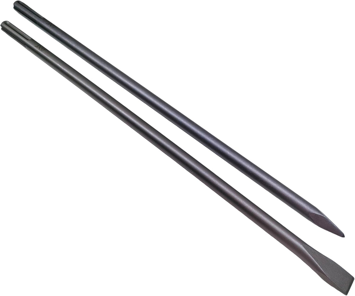 24" sds max chisel set, 1" flat &, main product view