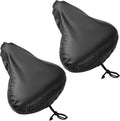 2 Pack Bike Seat Cover, Bicycle Saddle Cover | Heavy Duty Rain Covers for Indoor and Outdoor Cycling, Bicycle Seat Cover, Sun Dust Snow Protection