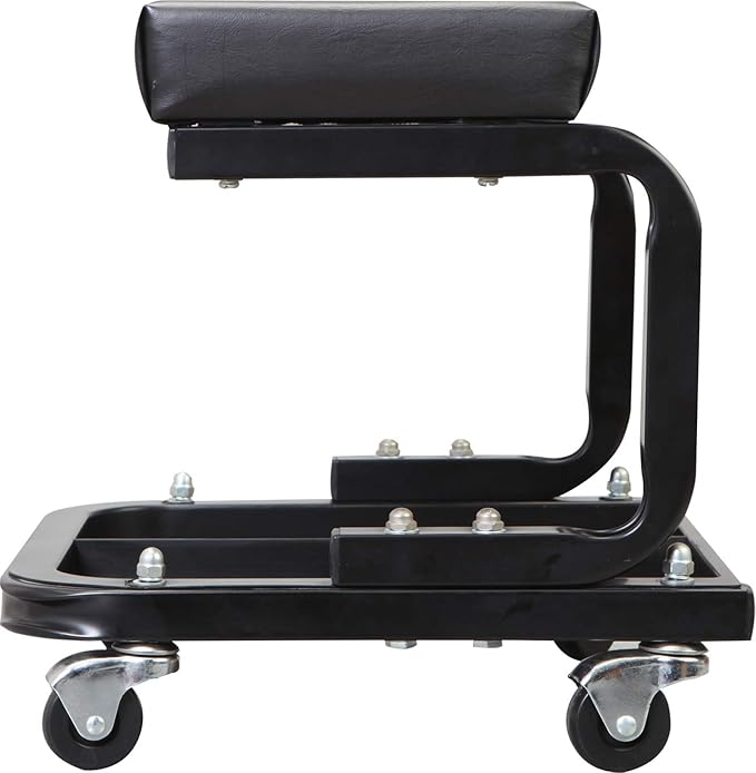 Torin TR6100W BlackJack Rolling Creeper Garage/Shop Seat: Padded Mechanic Stool - Image 5