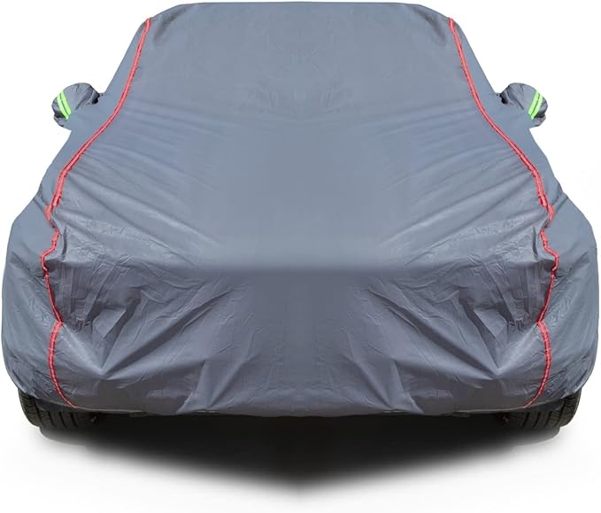AUQDD 6-Layers PEVA New Material Sedan SUV Full Padded Car Cover Waterproof All by AUQDDAutoPartsWholesale