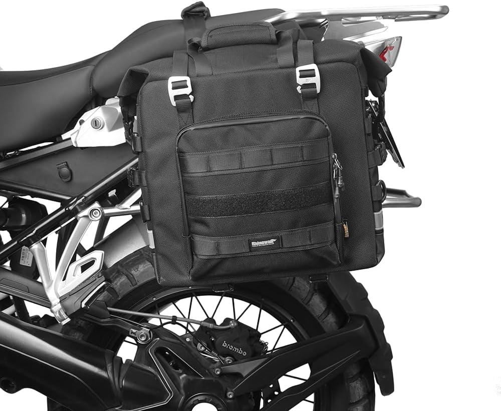 Rhinowalk Motorcycle Saddlebag Waterproof Luggage Bag Quick Release Motorcycle
