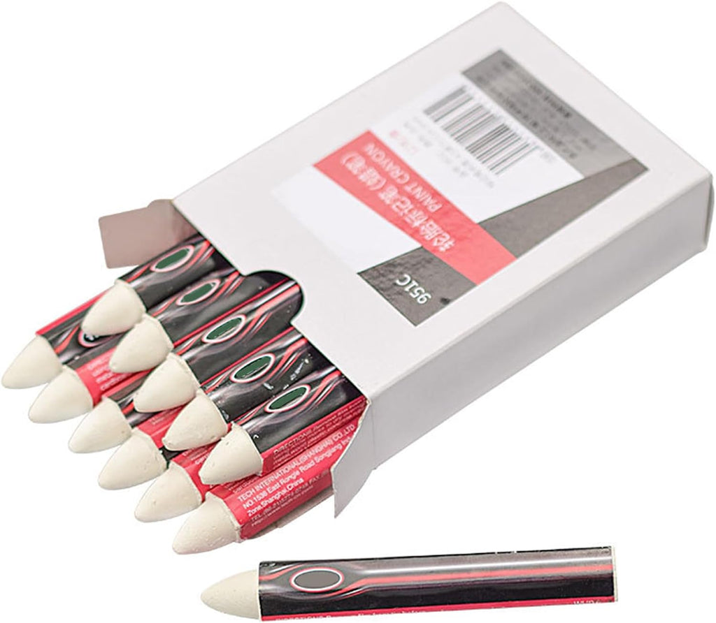 Double Tip Tire Marking Labeling Pen Waterproof Wax Marker for Vehicle Automotive Tires Resistant Oilproof Design