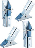 yaocom 4 pcs adjustable bracket strut channel, 8, main product view