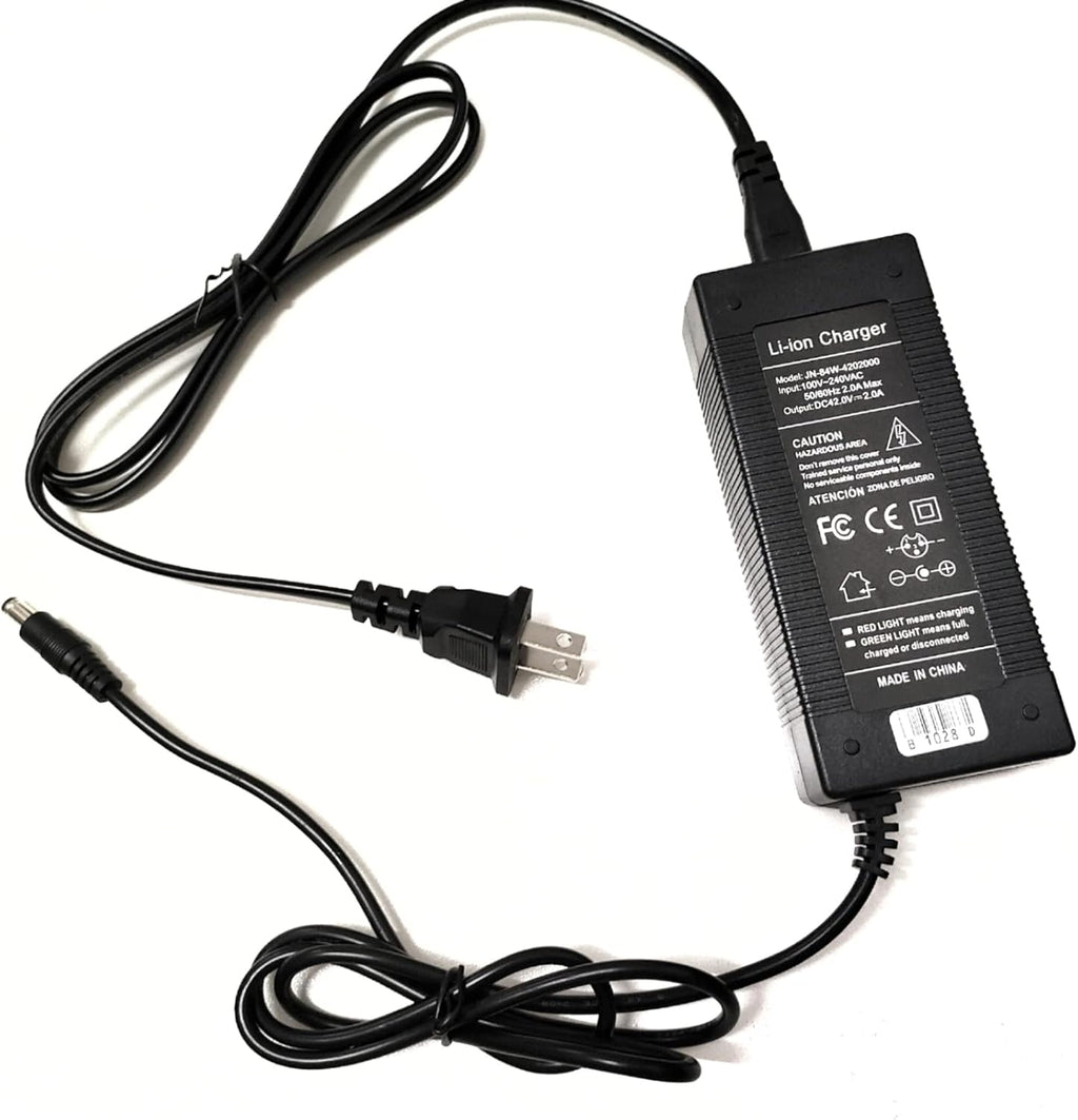 [Verified Fit] 42V Charger for isinwheel S9 Pro S9 Max U1 M10, iScooter i9/i9 Pro/ i8/i8L/1S, GoTrax G3 G4, GXL V2, Apex XL, Glider, Rival, XR Elite & Nova Pro, Glide Pro, SRX Pro, Infinity Pro(36V)