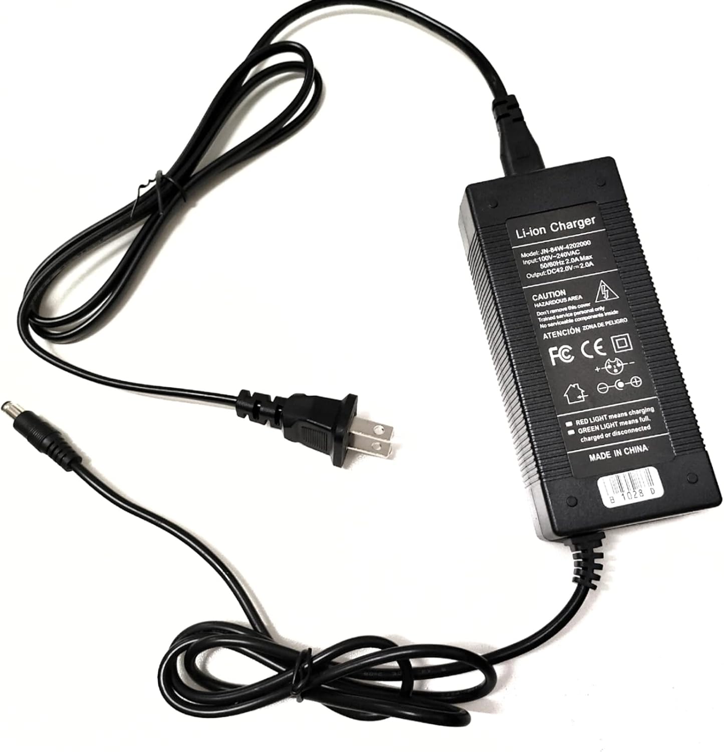 [Verified Fit] 42V Charger for isinwheel S9 Pro S9 Max U1 M10, iScooter i9/i9 Pro/ i8/i8L/1S, GoTrax G3 G4, GXL V2, Apex XL, Glider, Rival, XR Elite & Nova Pro, Glide Pro, SRX Pro, Infinity Pro(36V)