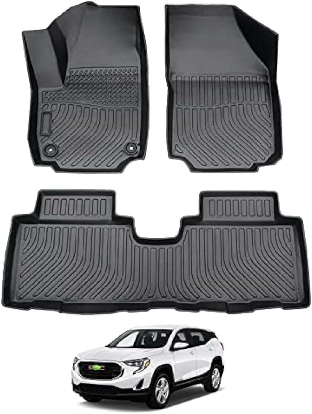 Cartist Floor Mats Fit for Chevy Chevrolet Equinox/GMC Terrain 2018-2024