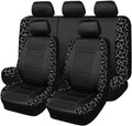 flying banner carbon fiber leather vehicle seat covers, main product view