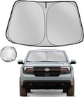 Windshield Sun Shade for 2022 2023 2024 2025 Ford Maverick Foldable Sun by Fonowka