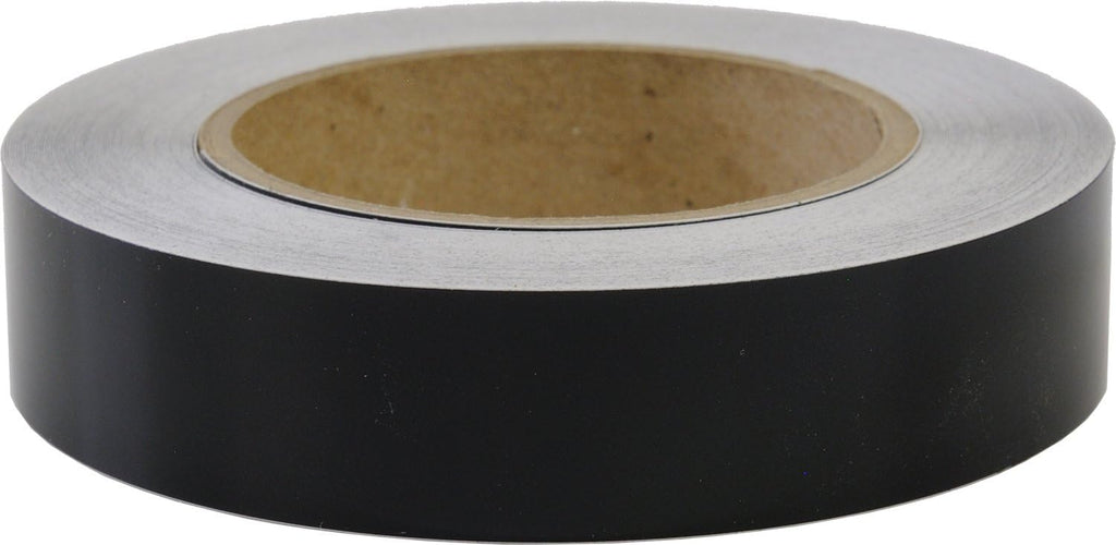 Solid Stripe for Auto Truck Boat - 3mil Vinyl - 3/4" x 50' - Black