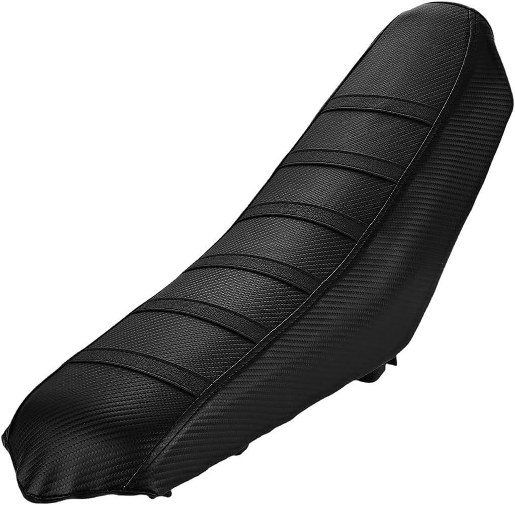 Seat Cover for Tutti Tuttio Tutto Soleil 01 Electric Dirt Bike | Non Slip Black Stripe Gripper Soft Water Proof Black
