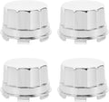 4pcs Wheel Nut Caps Bolt Covers for SUV and Off-Road Vehicles Dustproof Universal Car Wheel Nut Replacement Accessories for Trailer
