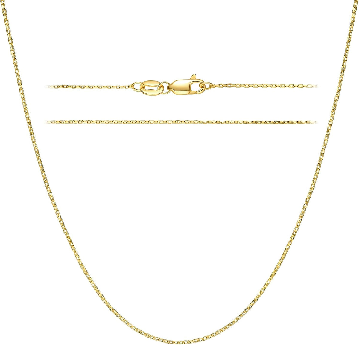 gold necklaces for women 14k gold chain for, main product view