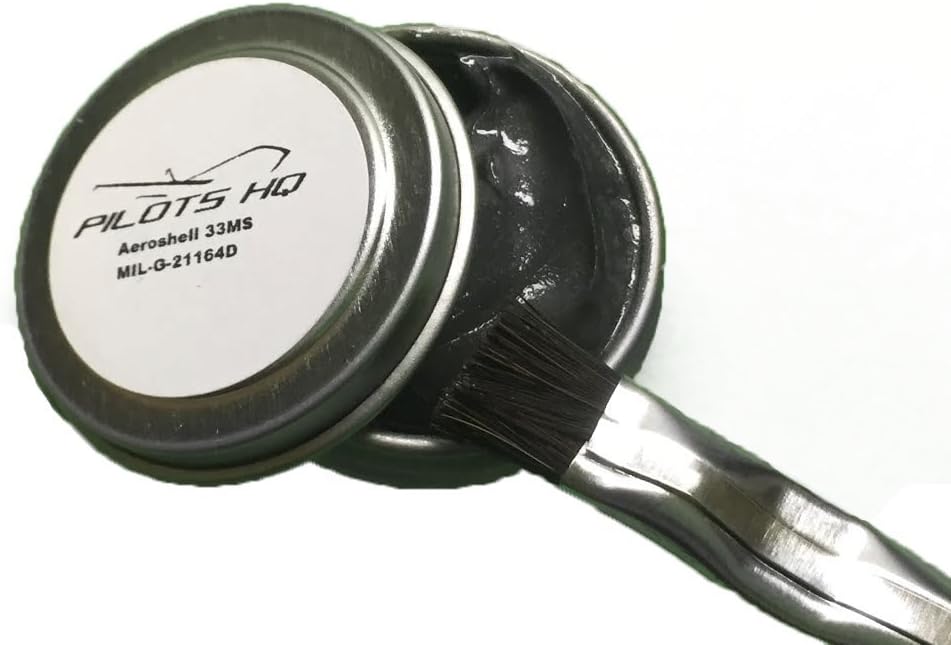 Aeroshell 33 MS Grease Kit - 1/4oz for Gun Owners and Builders, Best AR15 Grease, MIL-G-21164D