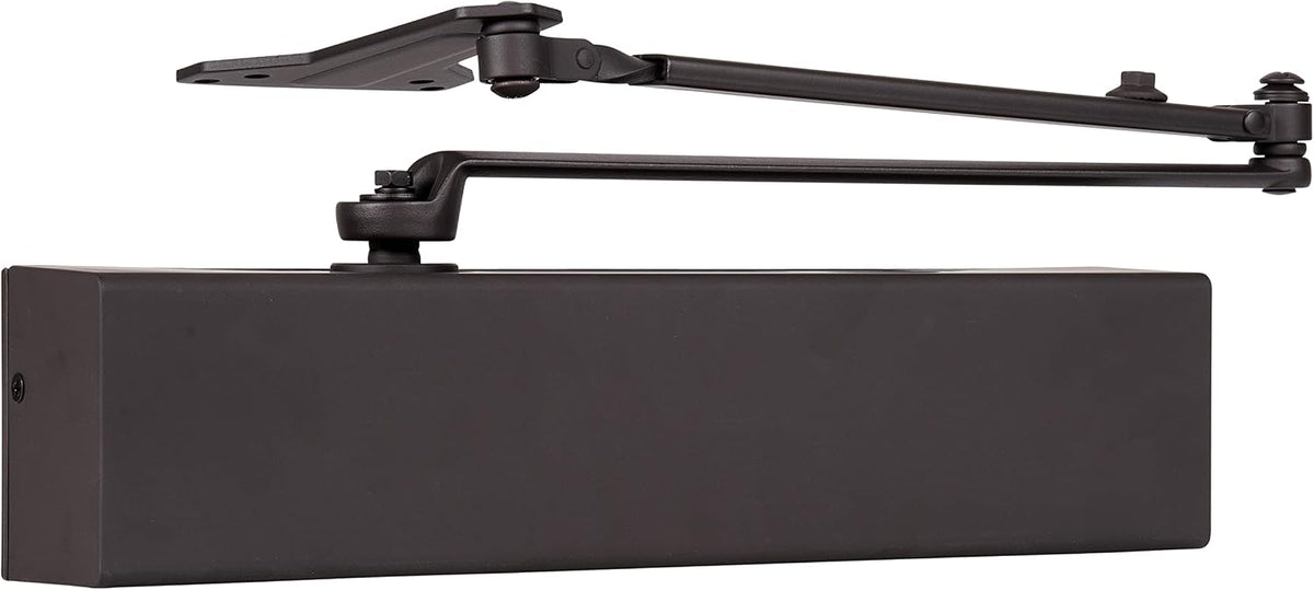 brinks commercial oil rubbed bronze steel hydraulic door, main product view