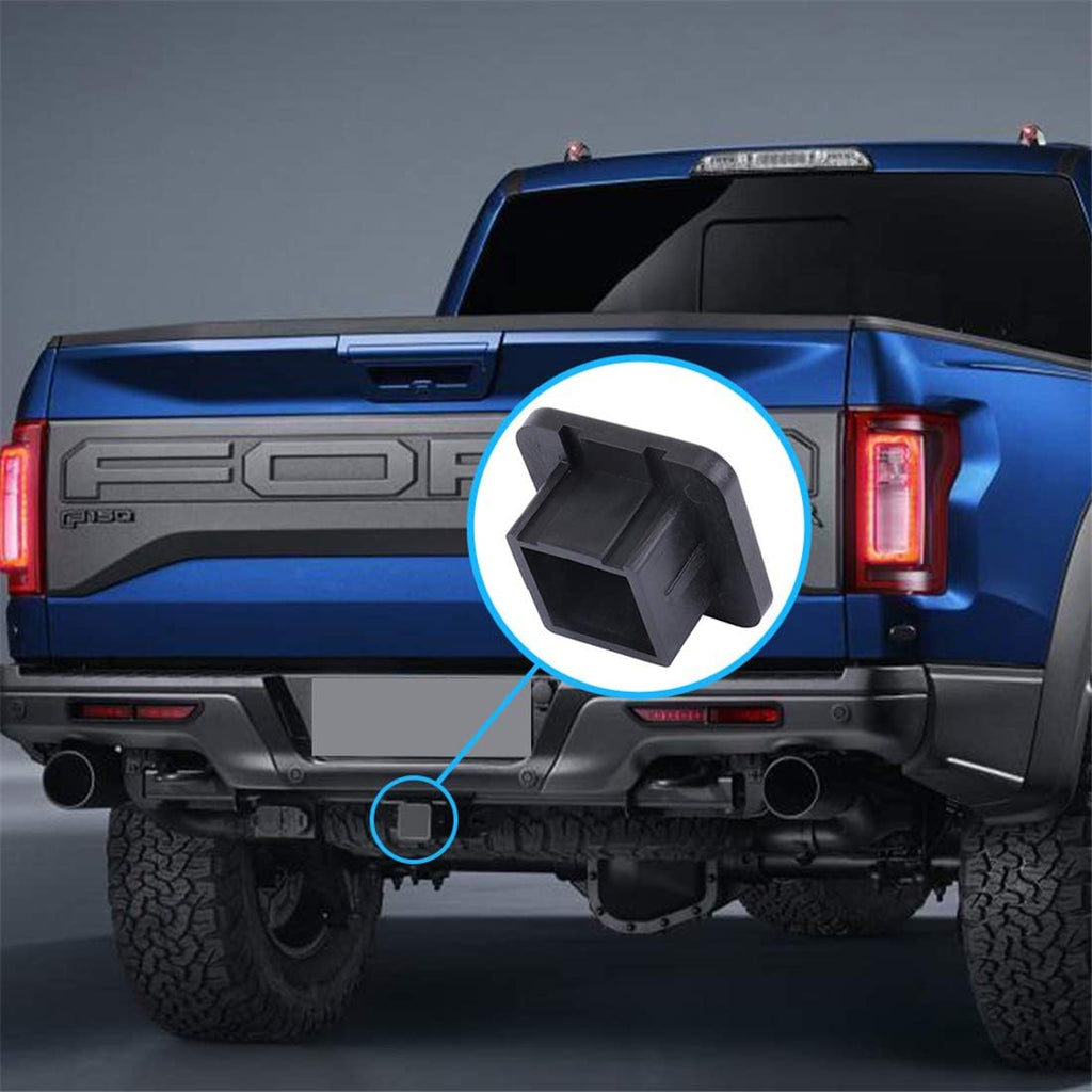 2" Heavy Duty Trailer Hitch Tube Cover Plug Cap Rubber for 2 inch Receivers Class 3 4 5 Ford GMC Toyota Jeep Dodge Nissan Audi BMW Porsche Polaris ATV UTV-KIWI MASTER