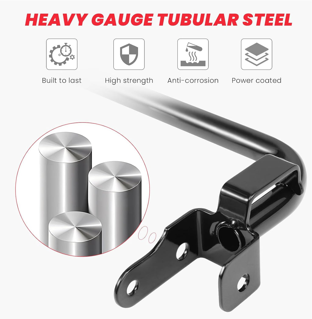 2014-2026 Rear Saddlebag Guard Crash Bar for Harley Touring Street Glide Road Glide Road King Electra Glide w/Cash Bar Support Bracket Kit