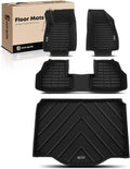 YHTAUTO Floor Mats & Cargo Mat Fit Chevy Trax 2014-2023, Buick Encore 2013-2023