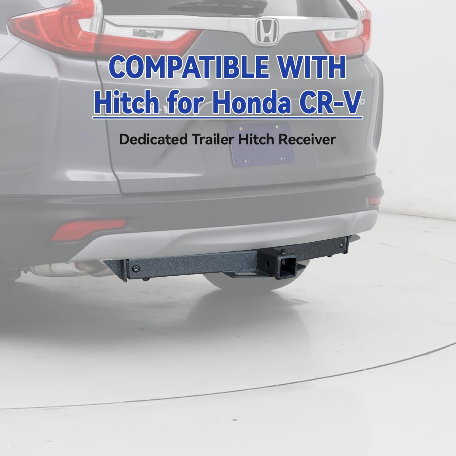 Class 3 Trailer Hitch Black Compatible with 2017-2025 CR-V 2” Hitch Receiver (Except EXL)