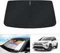 KUST Windshield Sun Shade for Toyota RAV4 2019-2023 2024 2025 Window Shade Sun by KUST