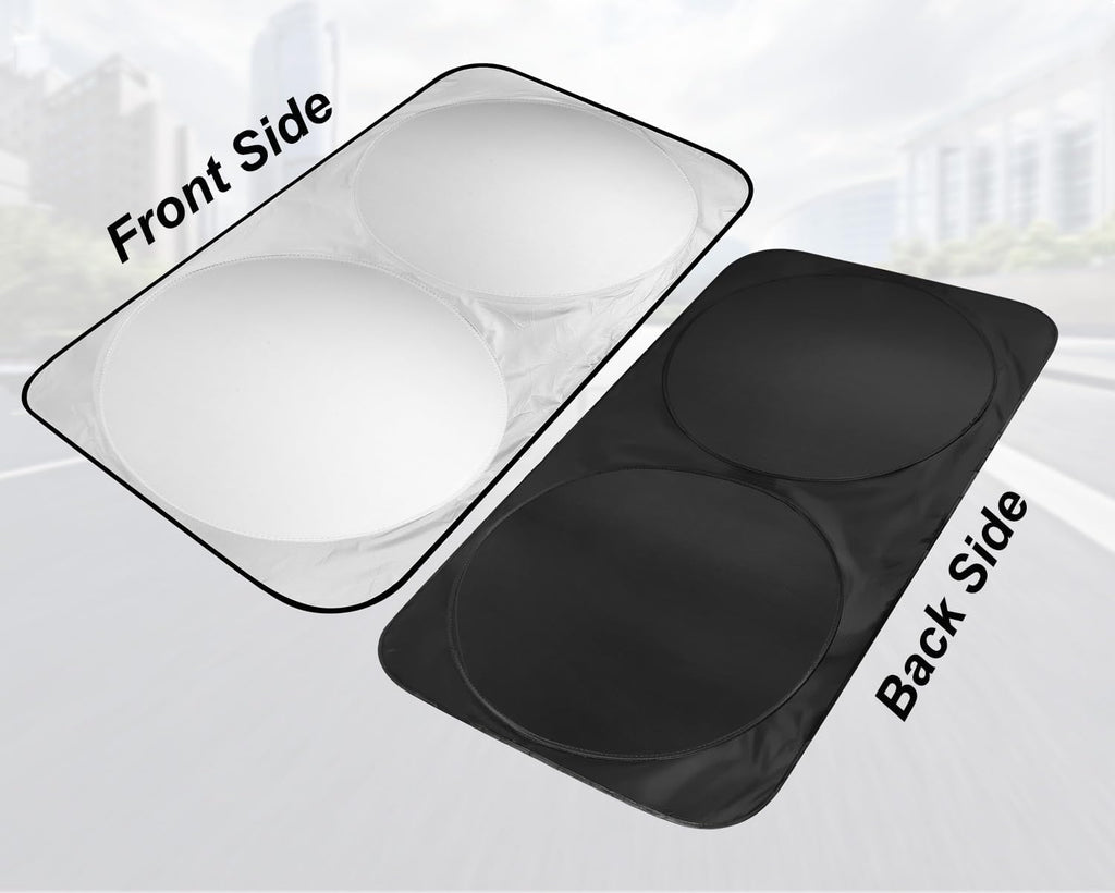 XHRING Car Windshield Sun Shade Sunshade for Mini Cooper Cooper S Clubman Countryman Paceman Roadster Coupe JCW R56 R60 R57 R53 F56 F60 F57 Accessories Car Front Window Sun Shield 2002-2024 2025
