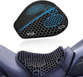Motorcycle Gel Seat Cushion for Honda Africa Twin 2017-2024, with Seat Cover, 3D Honeycomb Structure, Shock-Absorbing and Breathable, Soft and Comfortable for Long Rides