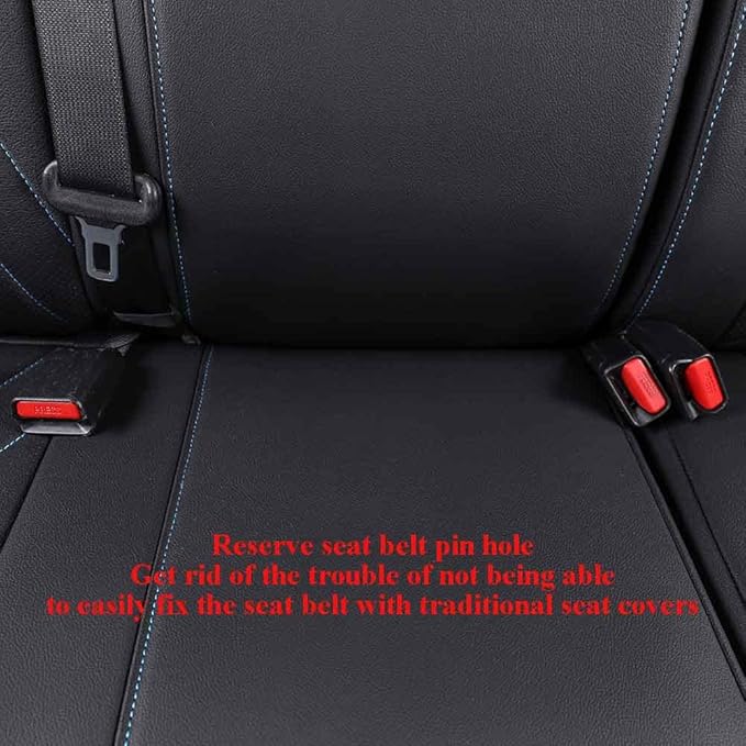 EKR Custom Fit Tacoma Leather Car Seat Covers - Image 5