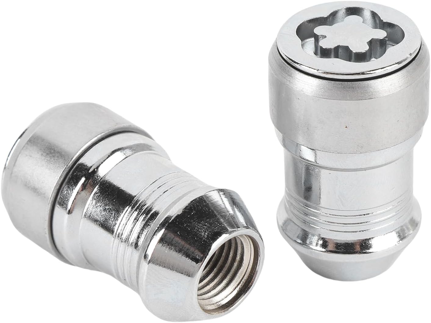 POCREATION Wheel Lock Set 82215711AA Locking Bolts Anti Theft Lug Nuts for JL JT 2018-2025