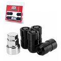 24216 M14x1.5 Cone Seat Wheel Locks19/21mm Hex Fit for GM/Ford/Tesla/Dodge | Set of 4. PVD Black Finish, Anti-Theft Lug Nuts,Alloy Steel,For 60° Conical Seat Wheels Only,Unique Security Key Design
