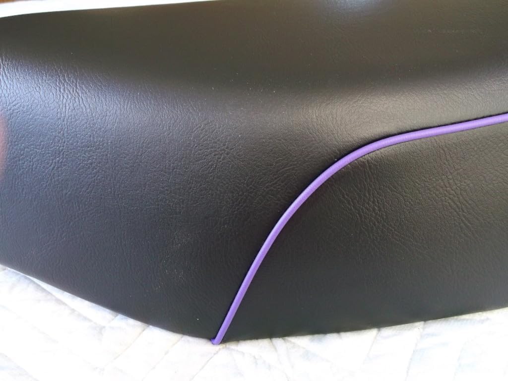 New Replacement aftermarket seat Cover fits NQ50 Spree Honda NQ 50 Purple Piping 007C