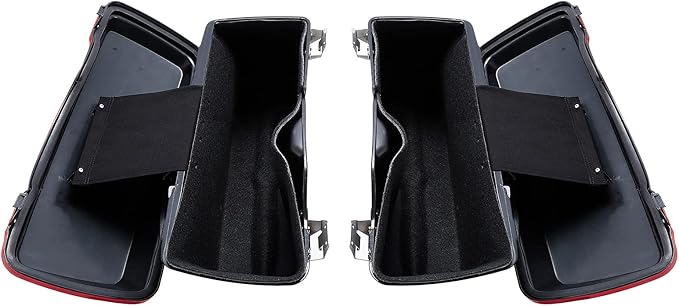 Green-L Red Hard Saddlebags Fit - Image 5