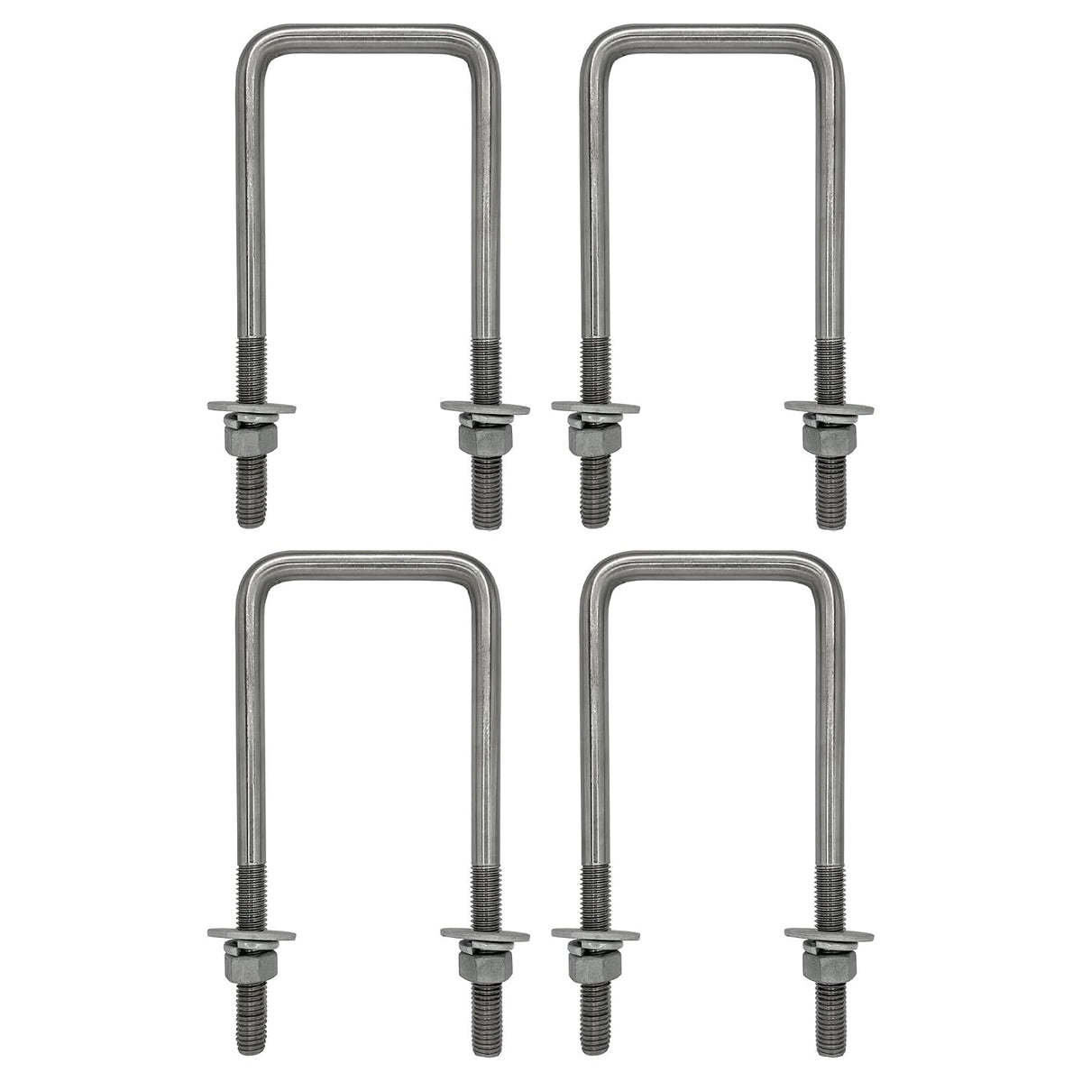 square u bolt and hardware for boat trailer, main product view