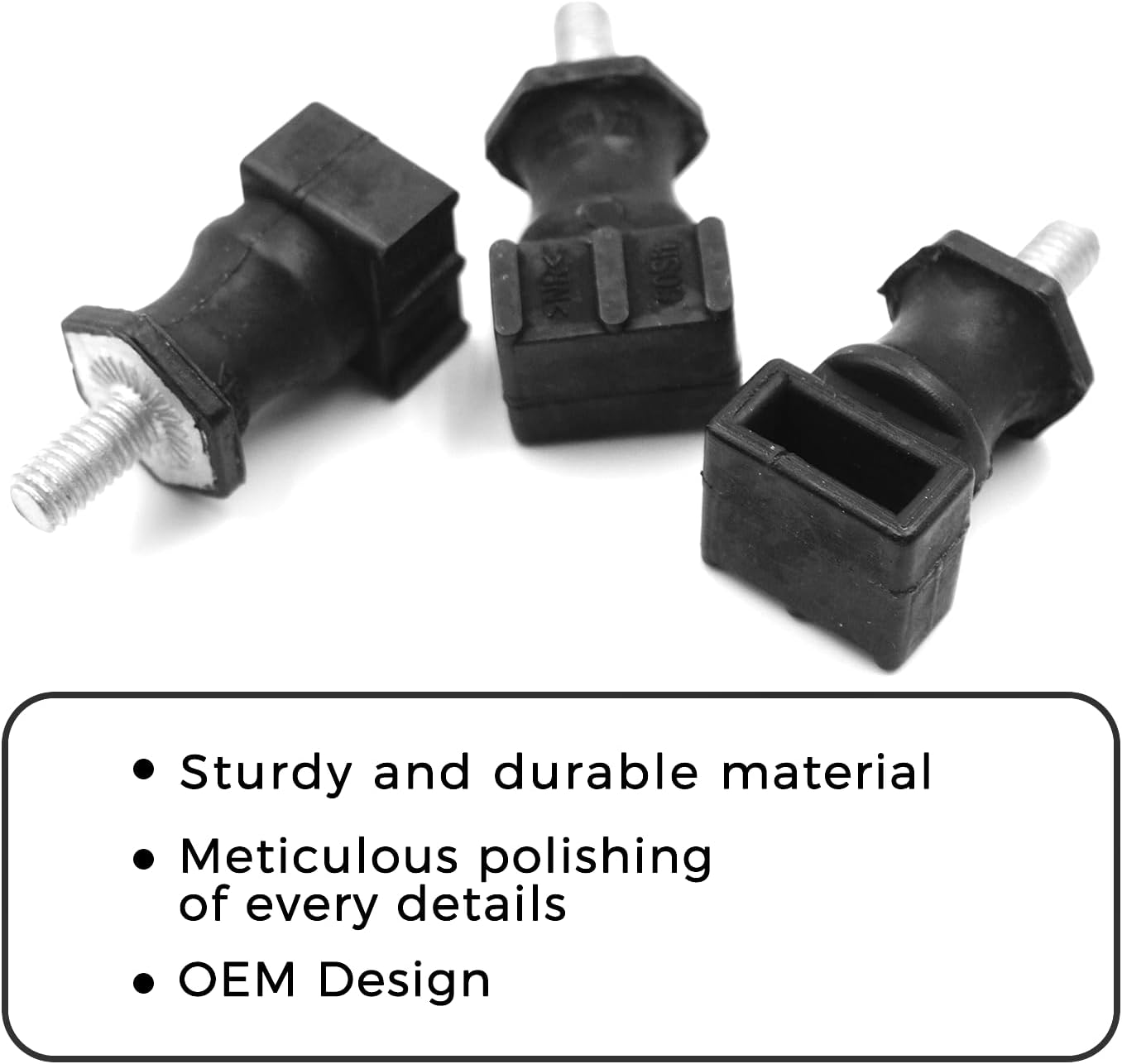 1.8T Secondary Air Pump Bracket Buffer 06A133567A 06A133567F 06A 133 567F 3pcs